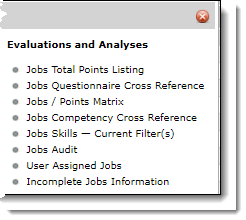 Evaluation and Analysis