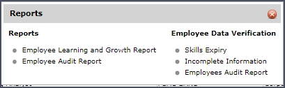 Employee Related Reports