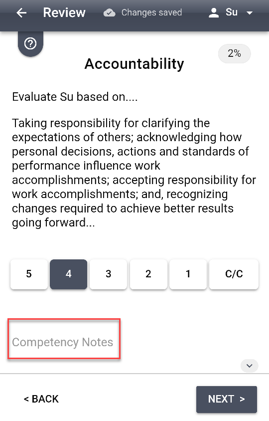 Mobile app_competency notes