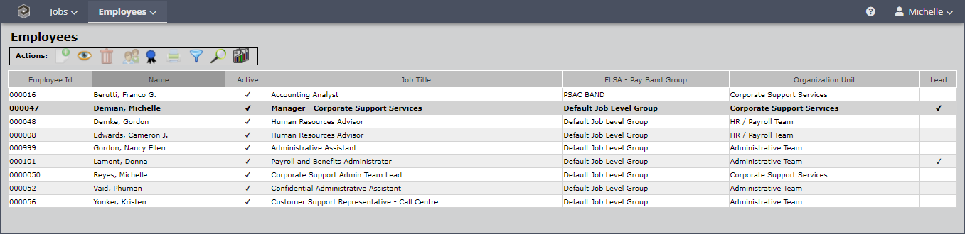 DepartAdmin-EmpSkillAccess