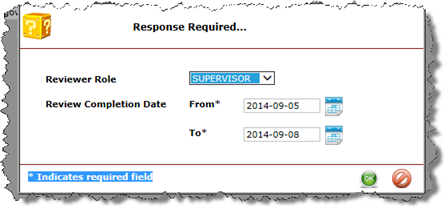 Printing Performance Reviews by Reviewer Role12