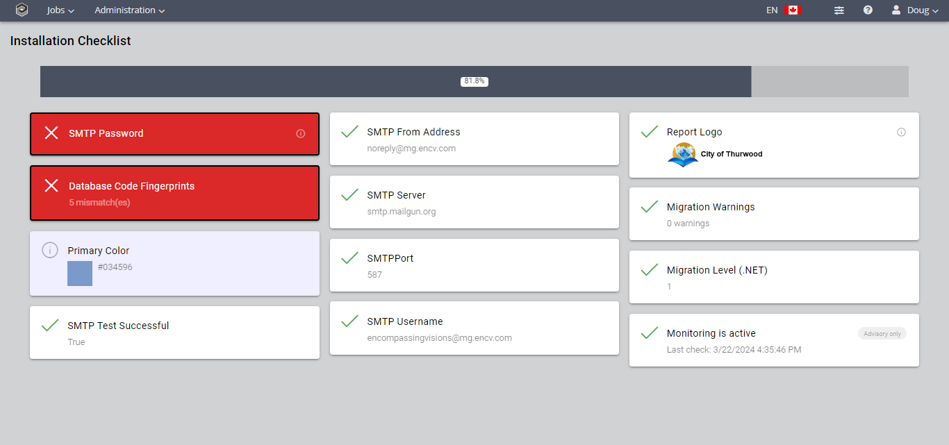 Installation Checklist_A