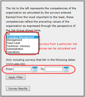 profile for a competency alignment survey8