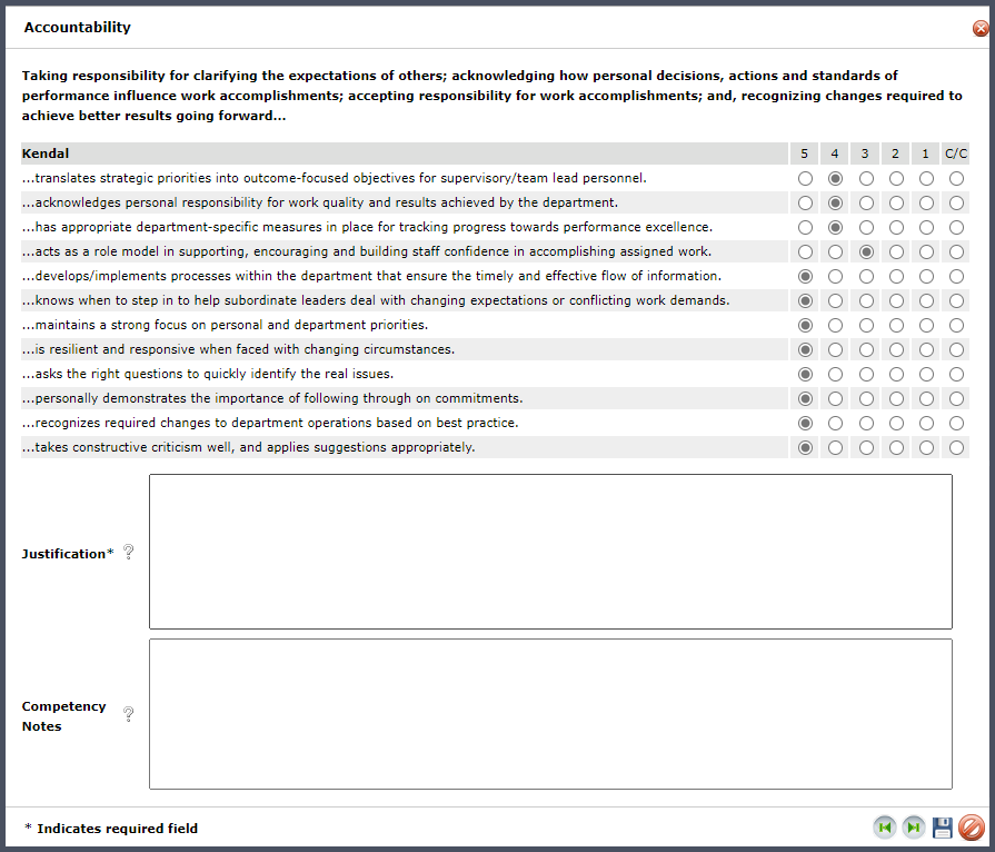 Competency Review_Review Details