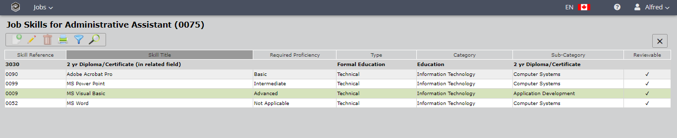 jobskillsforajobintheassignedjobmodule